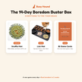 What's in the Busy Hound 14-Day Boredom Buster Box